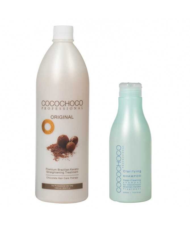 COCOCHOCO Original 1000ml + COCOCHOCO attīrošais šampūns 400ml