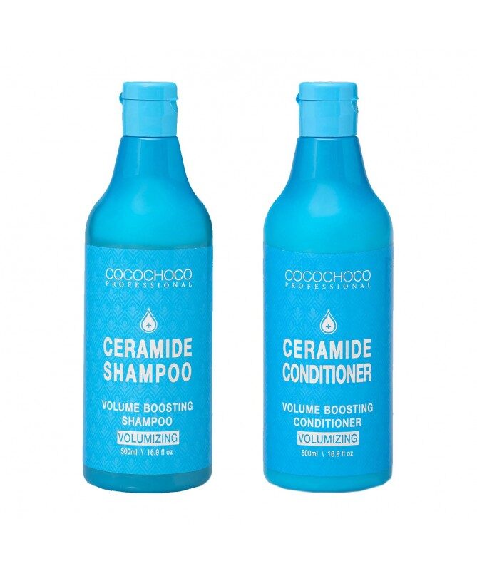 COCOCHOCO Ceramide šampūns matu apjomam 500ml + COCOCHOCO Ceramide kondicionieris matu apjomam 500ml