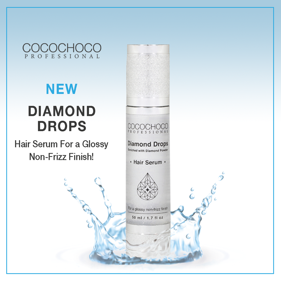 COCOCHOCO DIAMOND DROPS matu serums (ar dimanta putekļiem), 50 ml