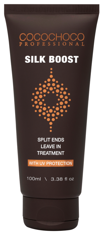 COCOCHOCO Silk Boost – priemonė skilinėjantiems plaukų galiukams prižiūrėti, 100 ml