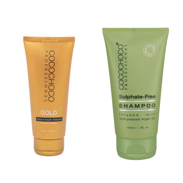 COCOCHOCO Gold, 100ml + COCOCHOCO šampūns bez sulfātiem