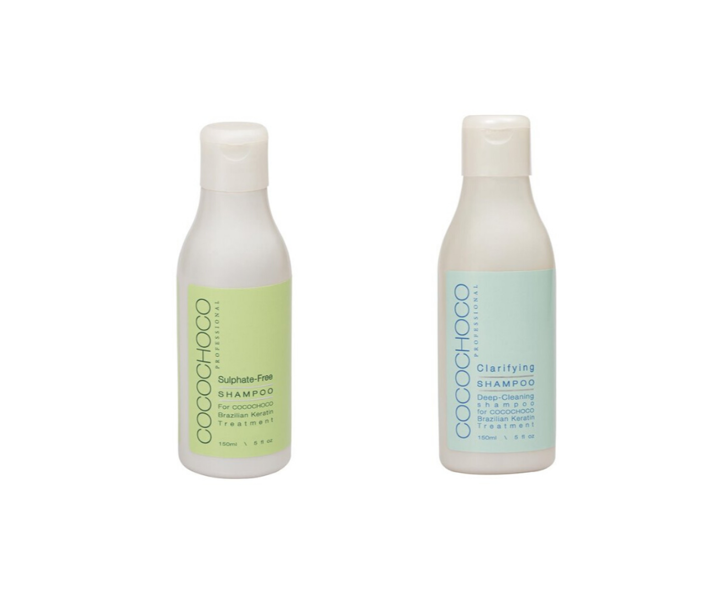 COCOCHOCO attīrošais šampūns 150ml + šampūns bez sulfātiem 150ml