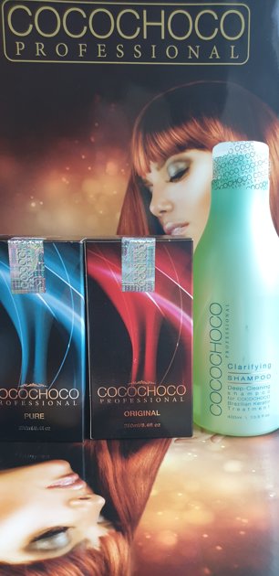 COCOCHOCO Original 250ml + COCOCHOCO Pure 250ml + COCOCOCHOCO attīrošais šampūns 400ml